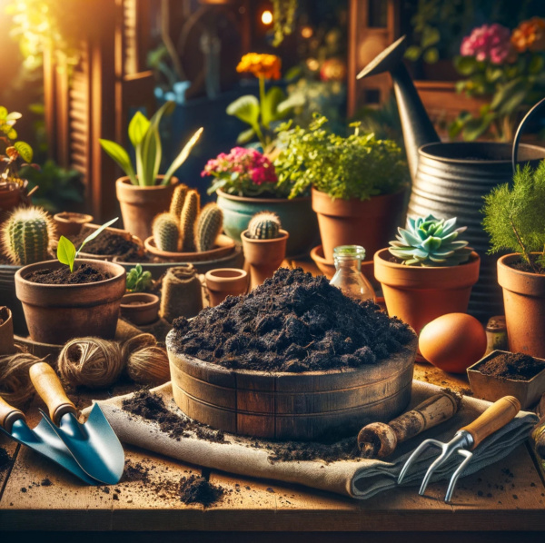 Organic Compost: The Cornerstone of Healthy Soil and Vigorous Plant Growth Image