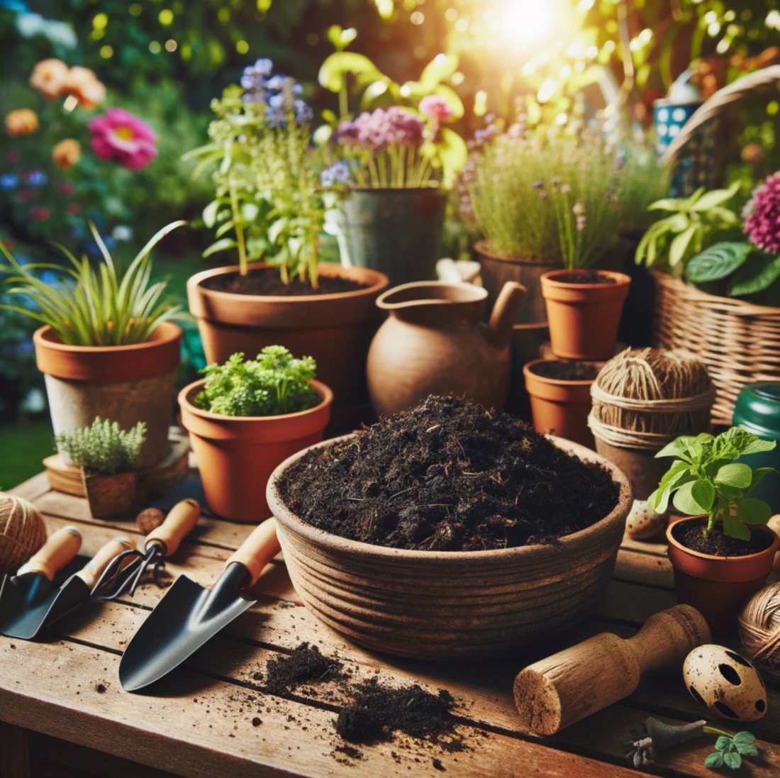 Organic Compost: The Cornerstone of Healthy Soil and Vigorous Plant Growth Image