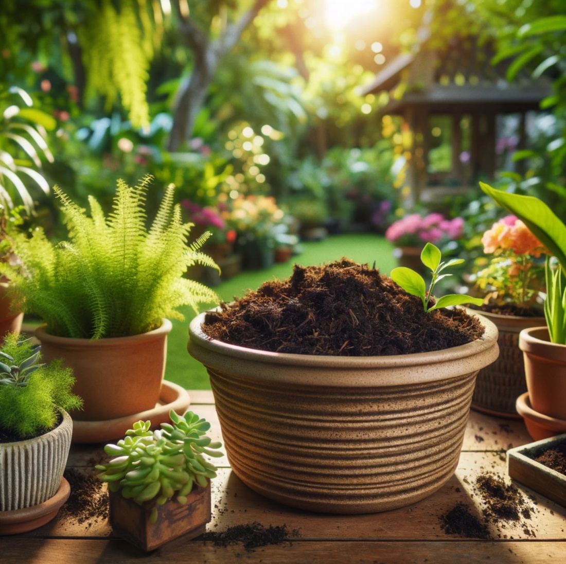 Organic Compost: The Cornerstone of Healthy Soil and Vigorous Plant Growth Image