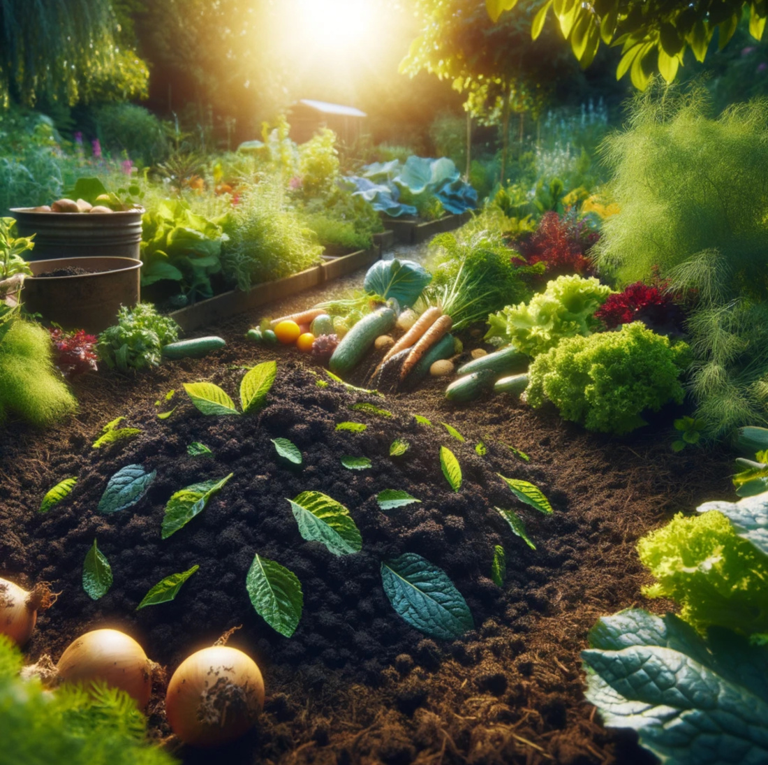 Organic Compost: The Cornerstone of Healthy Soil and Vigorous Plant Growth Image