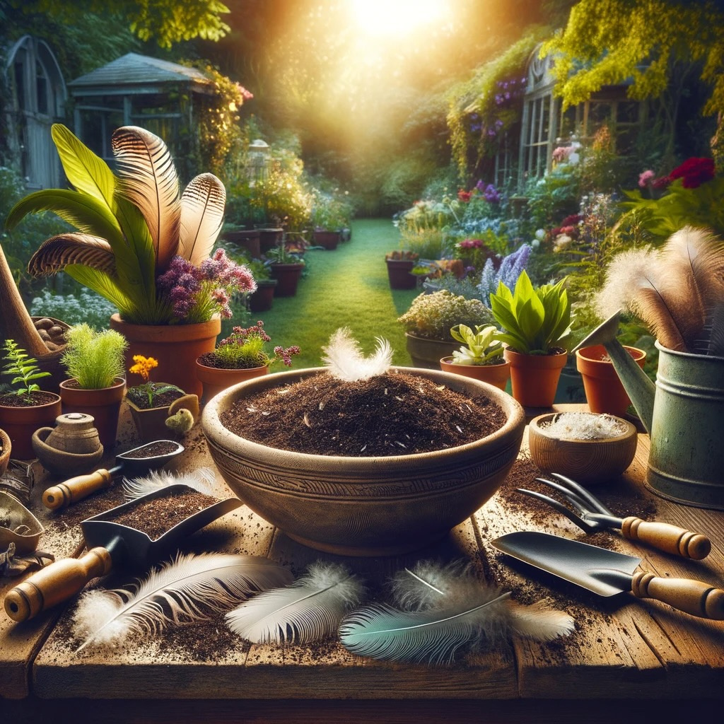 Feather Meal: A Slow-Release Nitrogen Boost for Your Garden Image