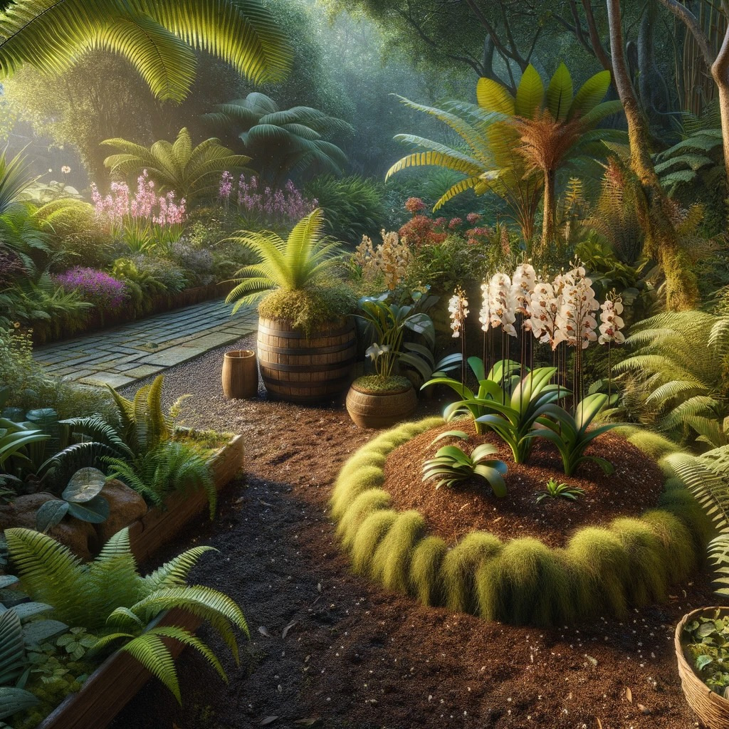 Orchid Bark: Enhancing Aeration and Drainage in Garden Soils Image