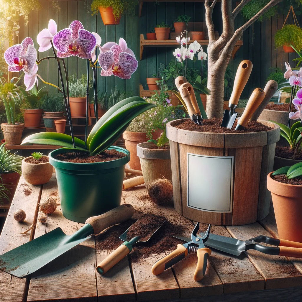 Orchid Bark: Enhancing Aeration and Drainage in Garden Soils Image