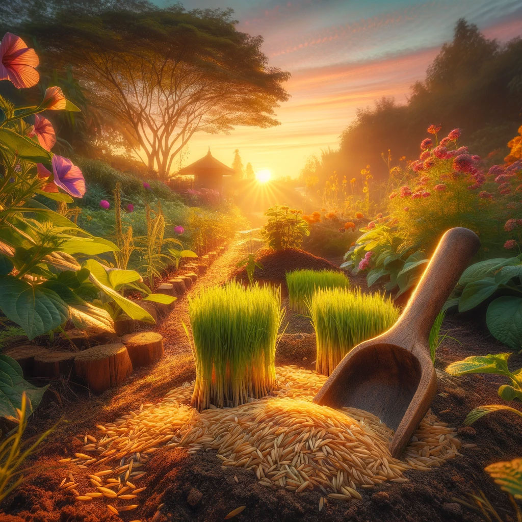 Rice Hulls: The Natural Choice for Soil Improvement Image